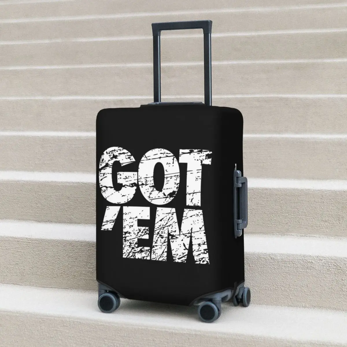 

GOT EM Hypebeast Sneakerhead Design Suitcase Cover Protection Elastic Trip Luggage Protector Covers for 18-32 Inch