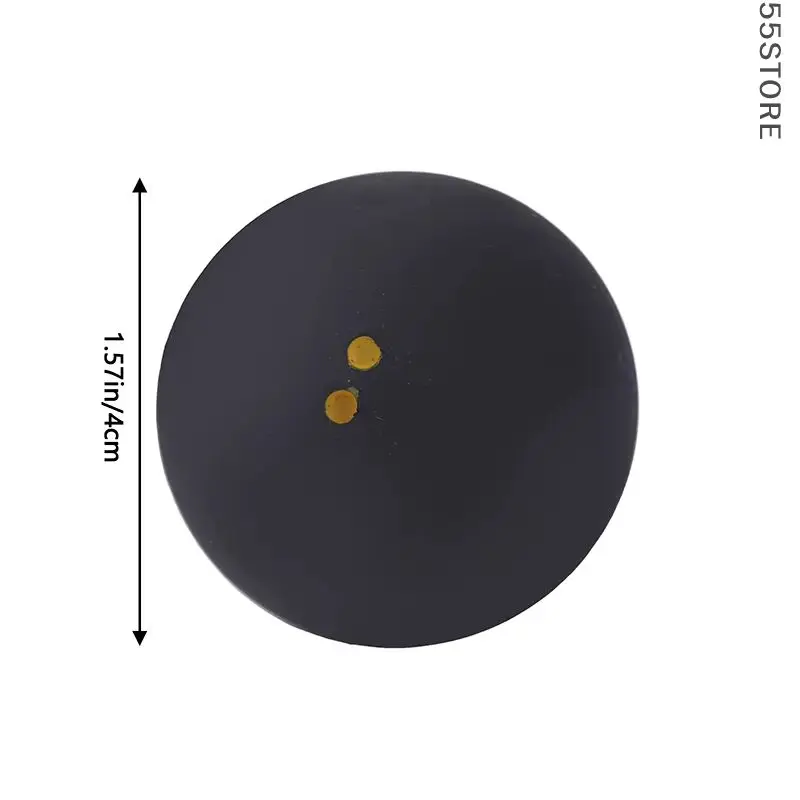 

Double Yellow Point Dots Rubber Squash Balls Squash Squash Speed Training Racquet Balls
