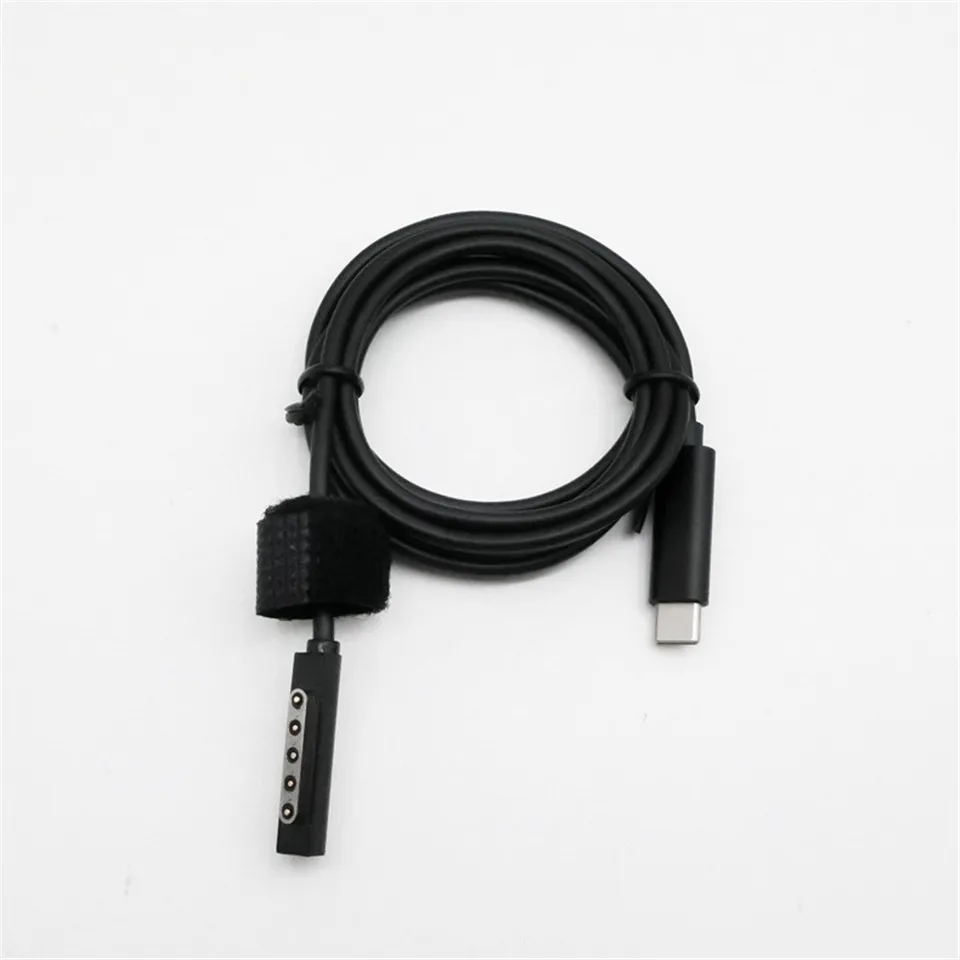 Charger Adapter USB Type C PD Fast Charging Cable Power Supply For Microsoft Surface PRO1/2 Pro 7/6/5/4/3 Book/Book 2