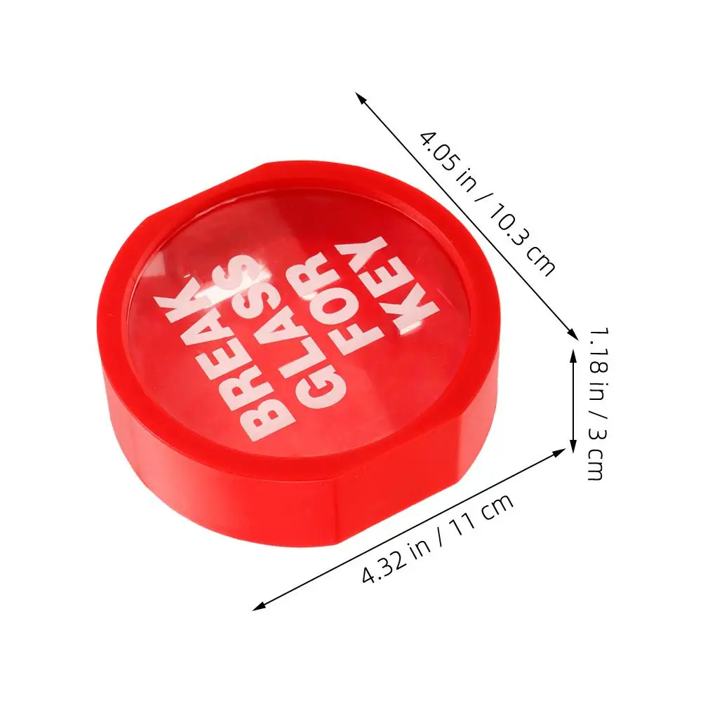 2 pièces clé coffre-fort boîte de sécurité d'urgence mural porte clés stockage boîtes de sécurité combinaison coffre-fort extérieur