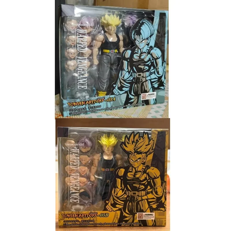 

Tonsenarttoys Kamione Anime Dragon Ball Z Super Saiyan Trunks 05a 05b Anime Action Figure Collectible