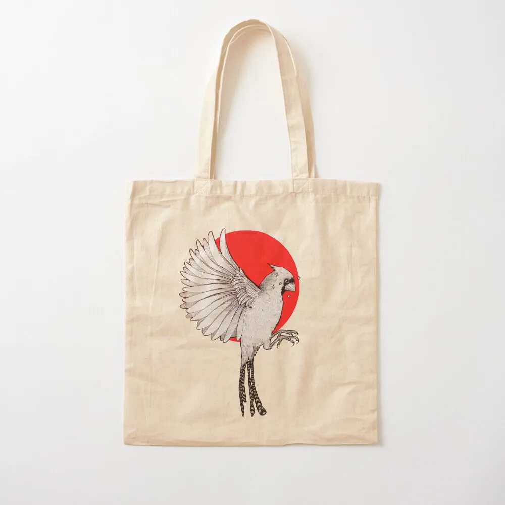 Rote Cardinal-Einkaufstasche
