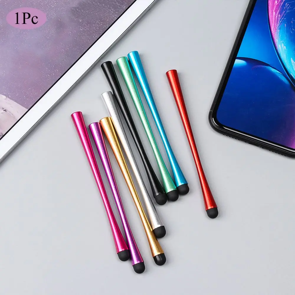 Portátil Multicolor Capacitiva Stylus Pen, Alta Precisão Touch Screen Pen, Fit para Telefone, Samsung, Tablet, PC, Moda, Compacto