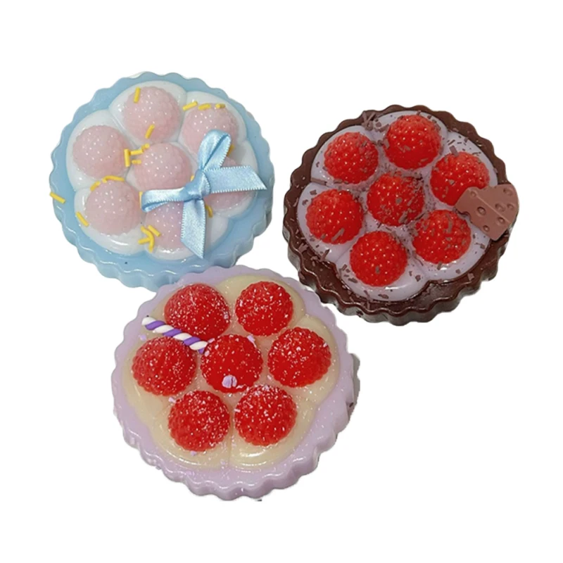 Torta di fragole Agitarsi Giocattolo Squishy Carino Antistress Decompressioni Vent Spremere Giocattolo Novità Regalo di compleanno per bambini