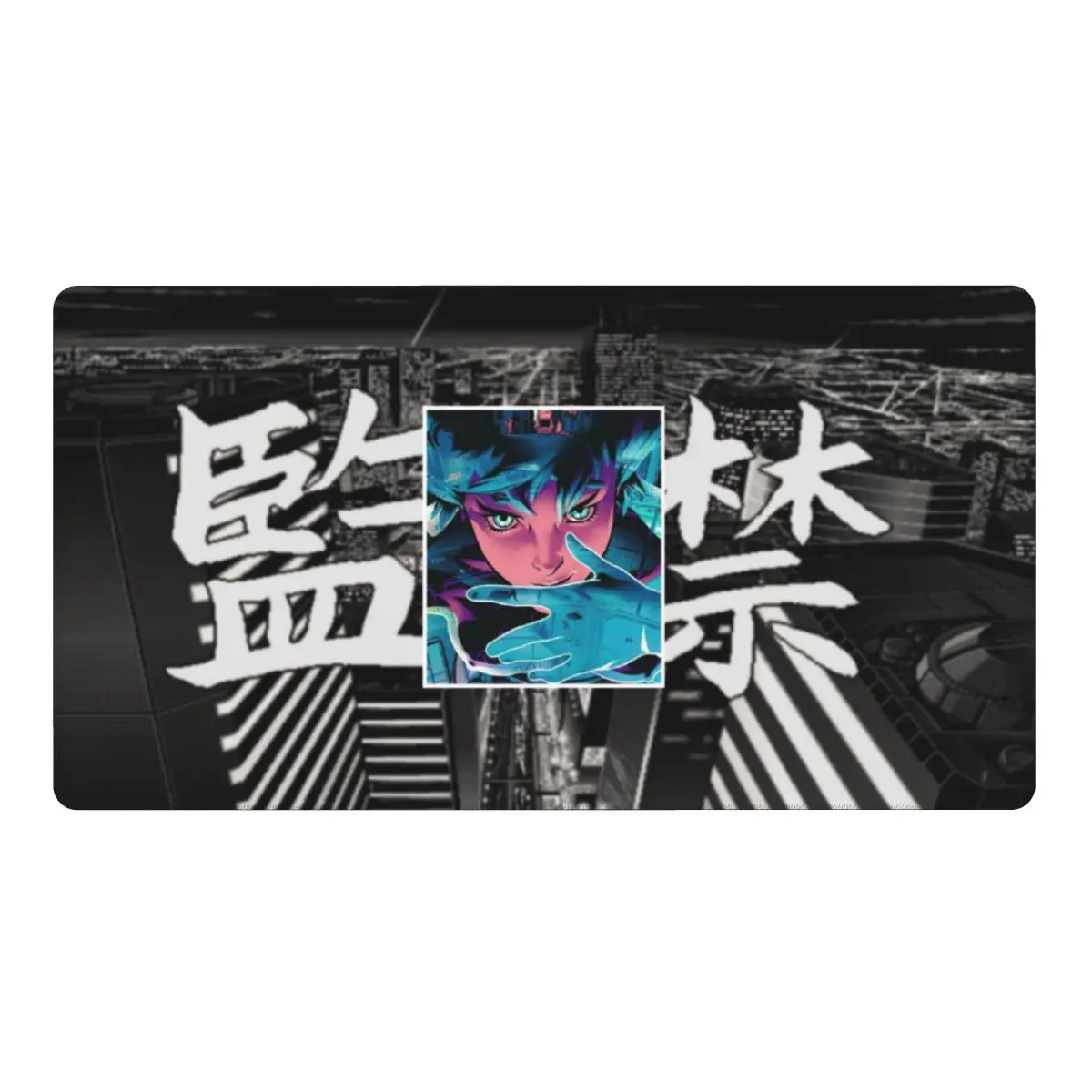 Ghost In The Shell Kusanagi Motoko PC Desk Mat Mousepad Large Gaming Waterproof Computer Mouse pad