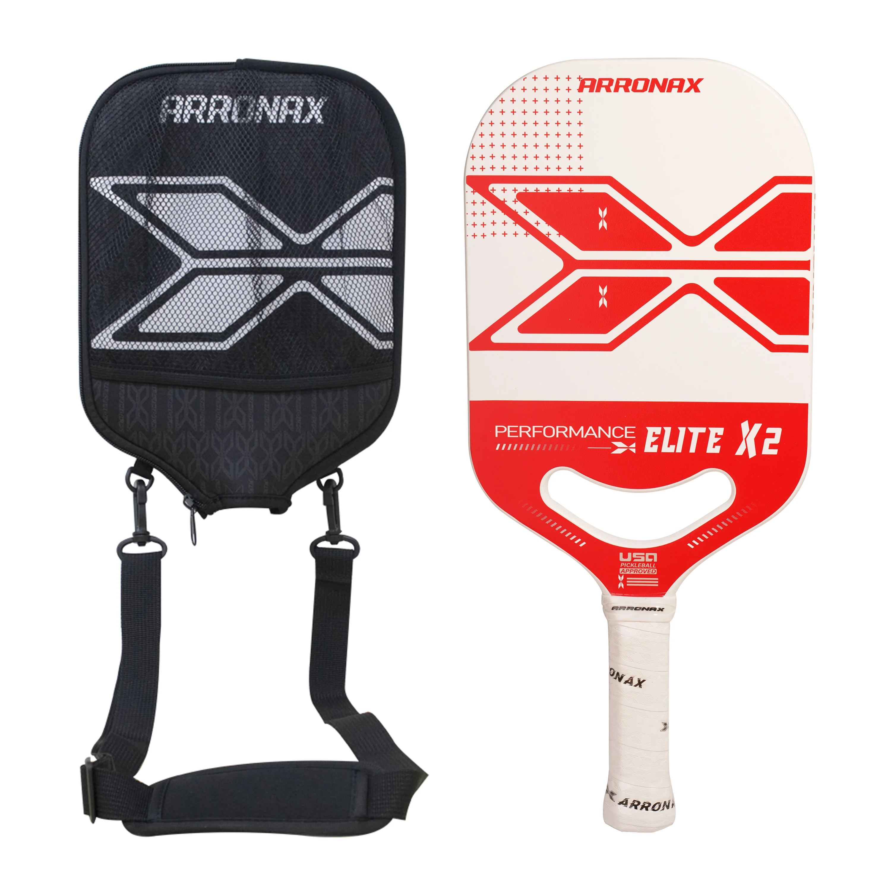 ARRONAX Pickleball Paddle Carbon Kevlar Professional USA Pickleball Approved 16MM Pickle Ball Racket with Case