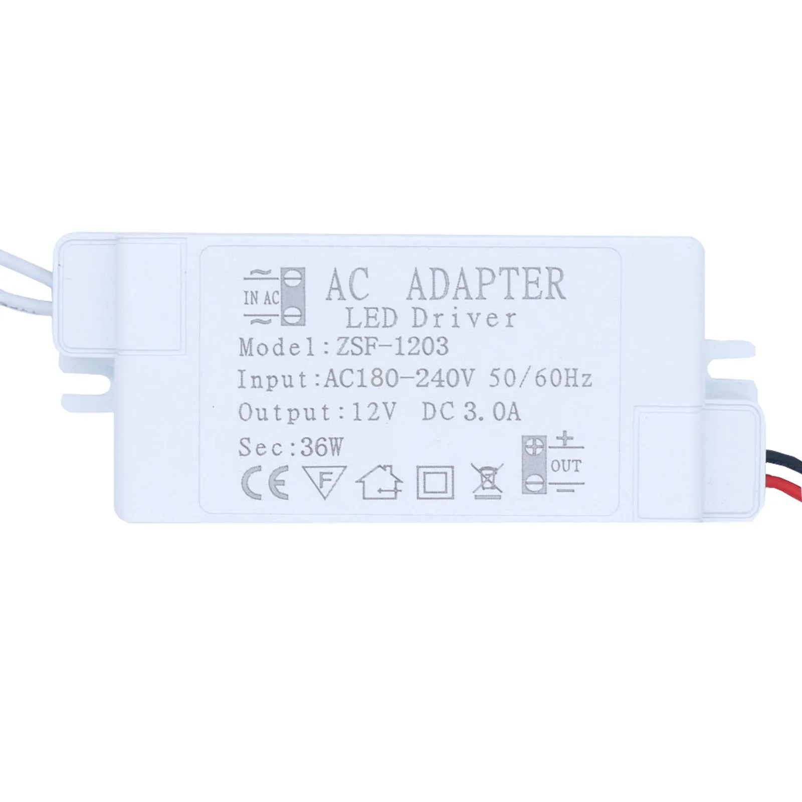 DC12V LED Driver AC220V 12W 18W 24W 36W 48W 60W For LED Power Supply Constant Current Voltage 12V Control Lighting Transformers