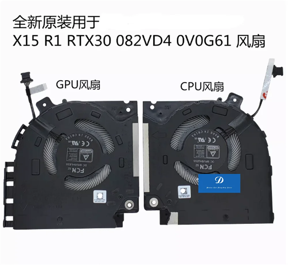 

Новый охлаждающий вентилятор для Dell Alienware X15 R1 RTX30 082VD4 0V0G61