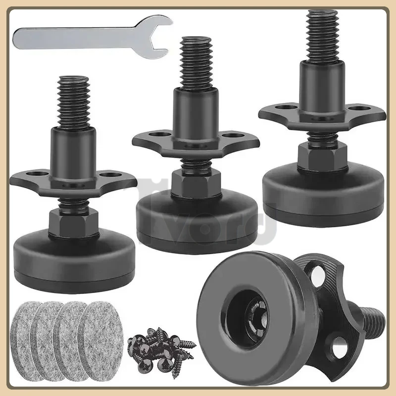 4개 조절식 레벨링 다리, 고강도 강철 보호 가구 다리, 삼각형 소파 다리, 다양한 규격의 가구 다리
