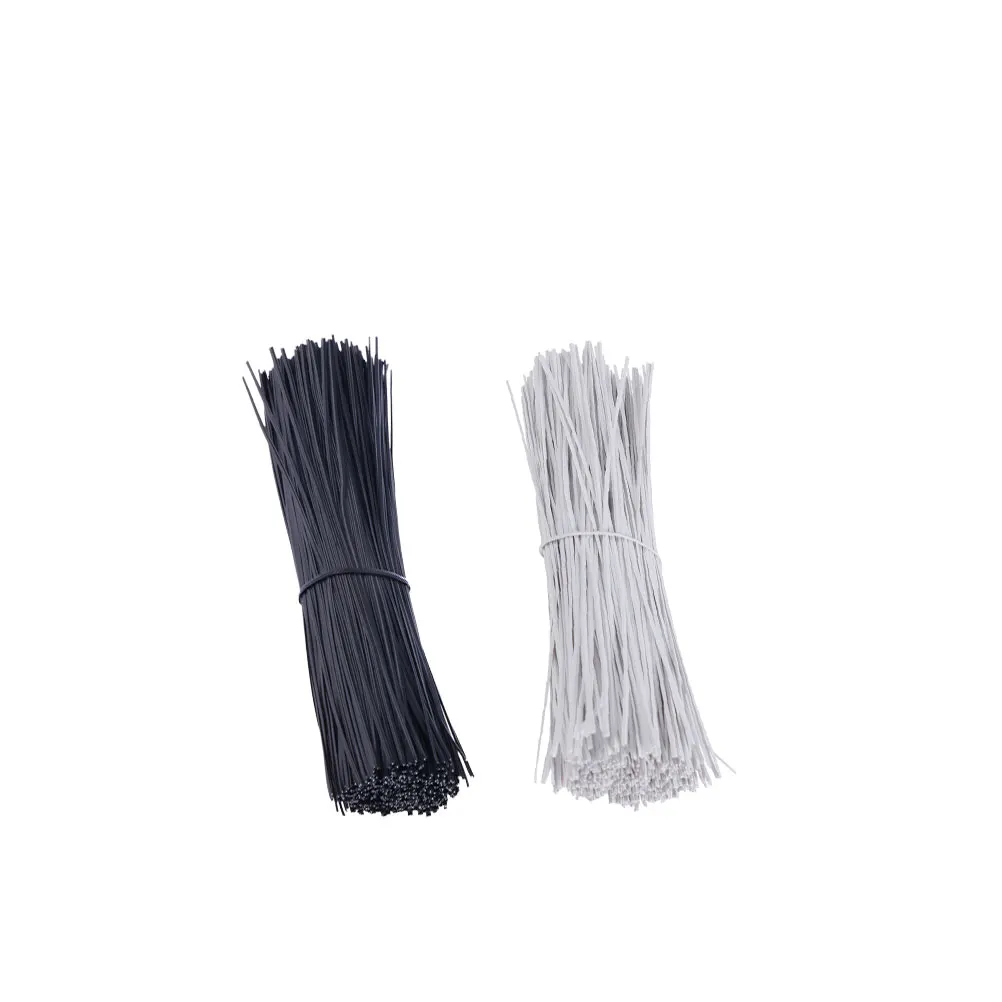 

1000 Pcs Data Cable Wire Durable Ties Wrap Iron Core Organizer Cord Kit Reusable