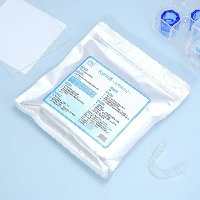 Dental Vacuum Forming Sheets: Ideal for Orthodontic Retainers, Custom Appliances, Consumables, Pressure-Free Bubble, Durable Use