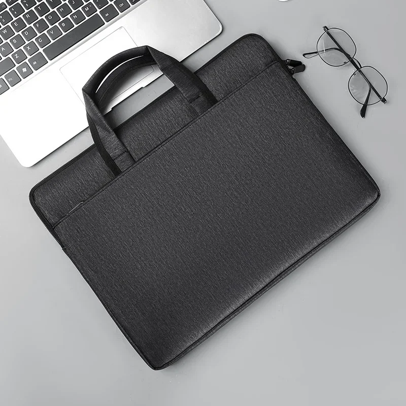 حافظة كمبيوتر محمول مقاس 15.6 بوصة متوافقة مع حقيبة يد MacBook Air Lenovo Dell Huawei لأجهزة الكمبيوتر المحمول والكمبيوتر اللوحي أثناء السفر