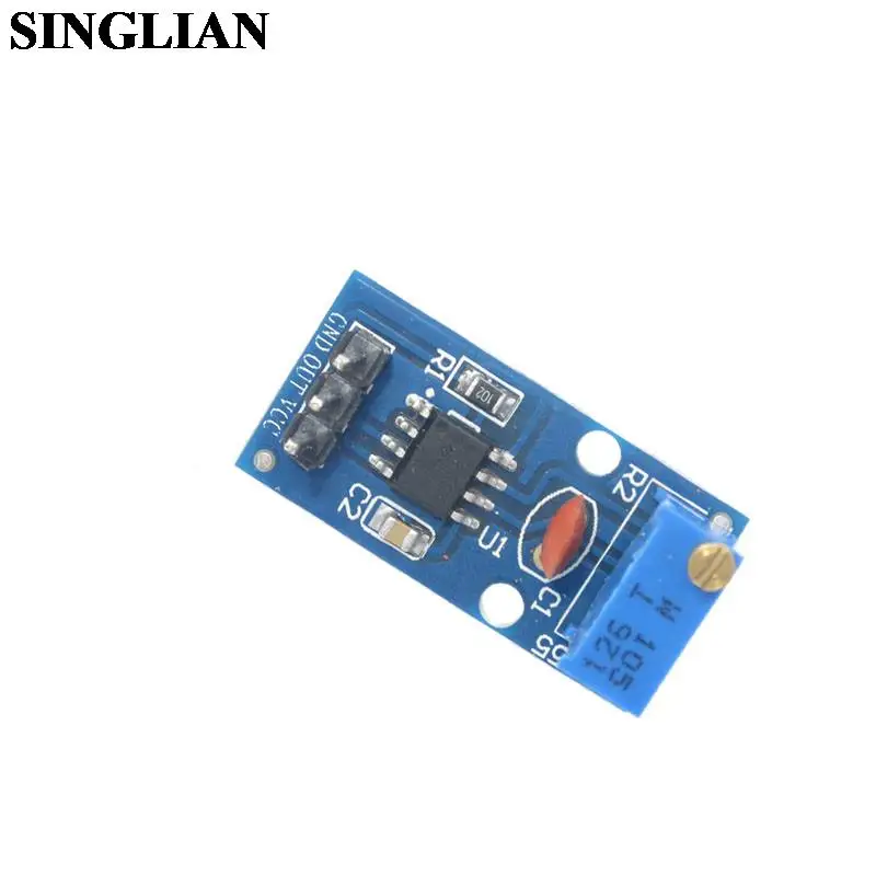 DC 5V 12V NE555 Adjustable Resistance Frequency Pulse Generator Module Single Channel Output For Arduino Smart Car