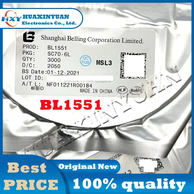 10PCS/LOT BL1551 SC70-6 BL BL15 BL155 Analog switch multiplexer electron Electronics Robot New and Original  Ic Chip In Stock IC