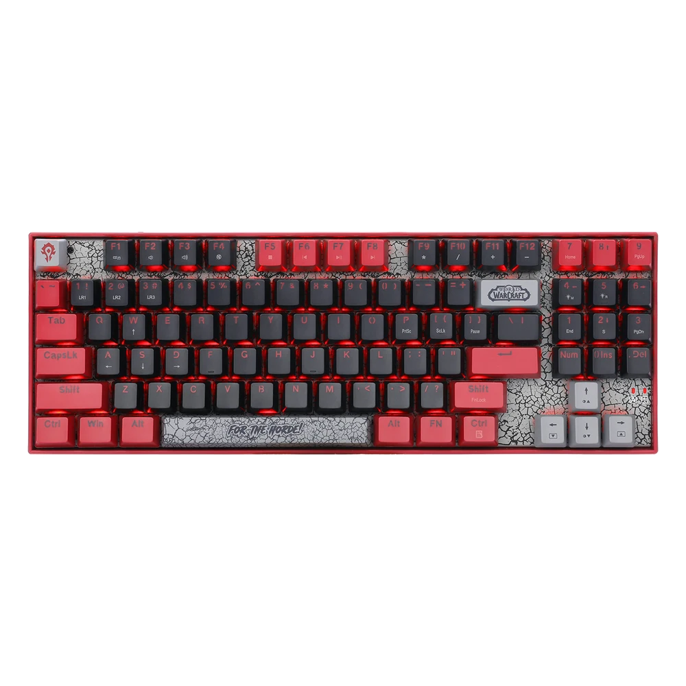 Blizzard YGM1 USB bedraad mechanisch gamingtoetsenbord 89 toetsen afneembare kabel Gamer voor laptop pc-computer