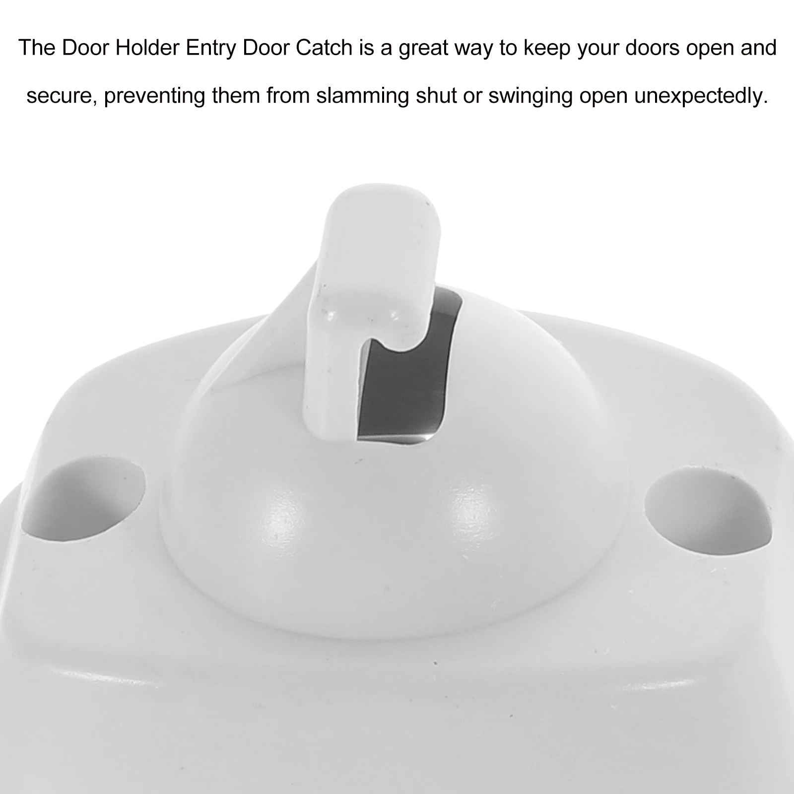 

Black Door Hook Safety Fixing Buckle Camper Trailer RV Entry Catch Galvanized Fixed Hook for Enclosed Freezer Truck Latch