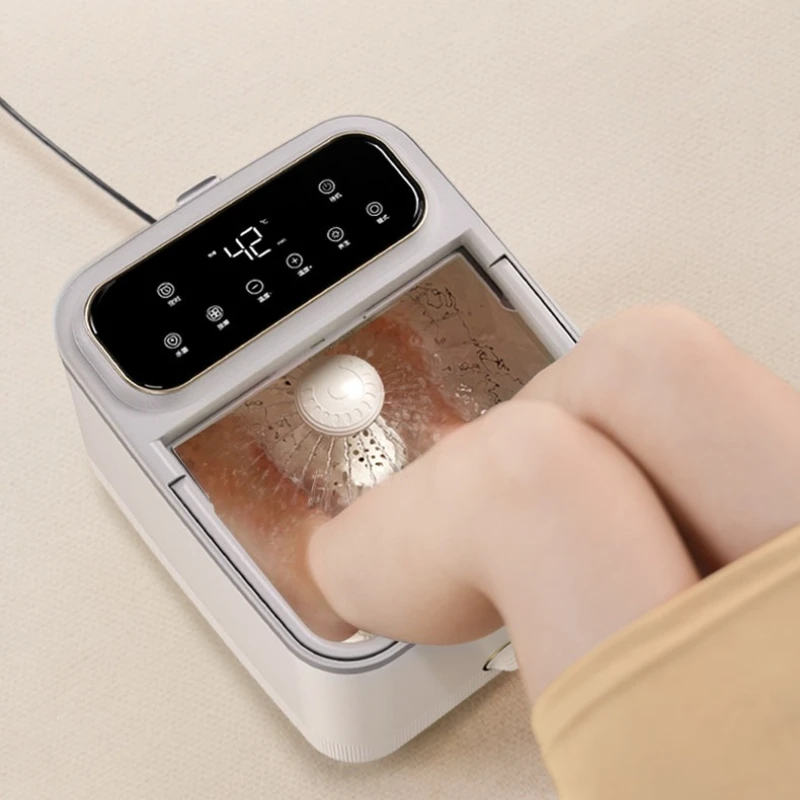 Fully Automatic Electric Massage Foot Bath Bucket Constant Temperature Heating Deep Foot Spa Tub for Home - view 4
