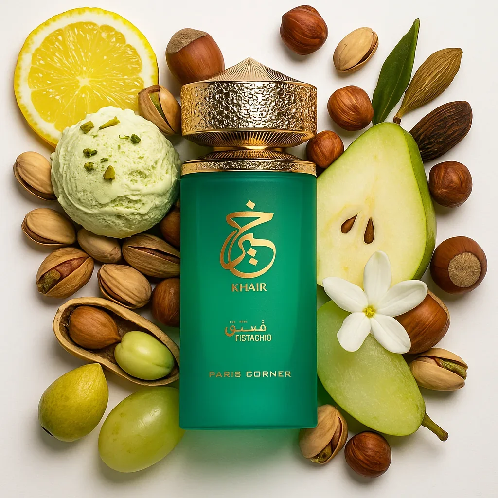 

Paris Corner Pistachio Perfume Long-Lasting 100ml – Luxurious Fresh Oriental Unisex Fragrance