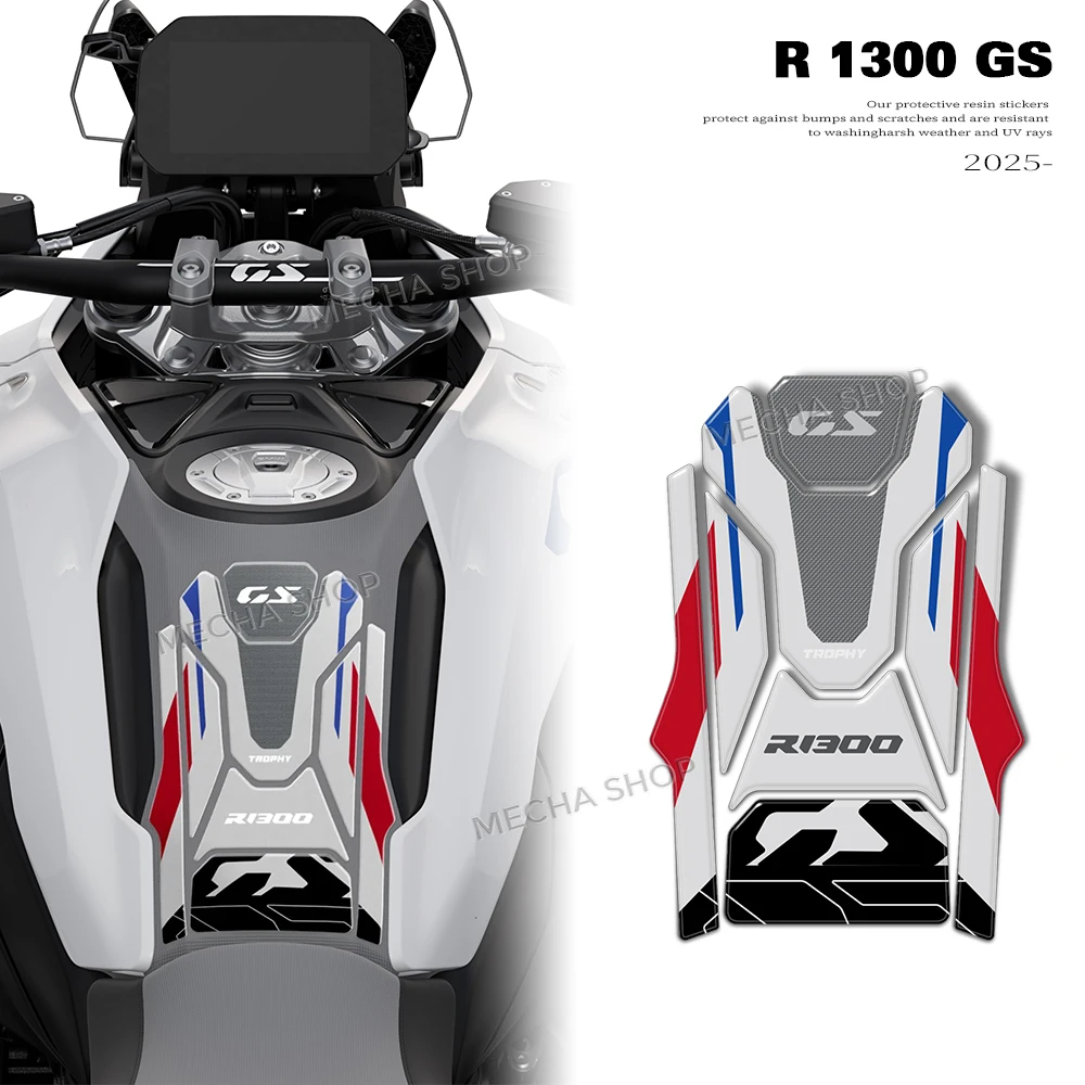 

For R 1300 GS R1300GS 2025 2026 Motorcycle Accessories 3D Epoxy Resin Tank Pad Protection Sticker