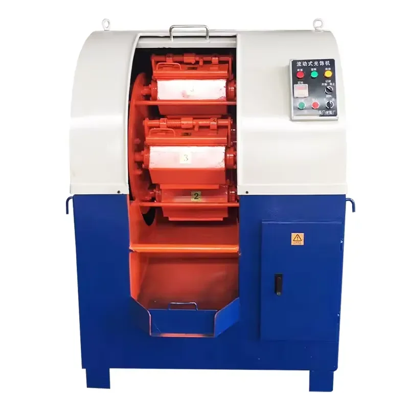 Gear Driven Centrifugal Finishing Machine Adjustable Speed for Metal Surface Polishing Deburring High Speed Centrifugal