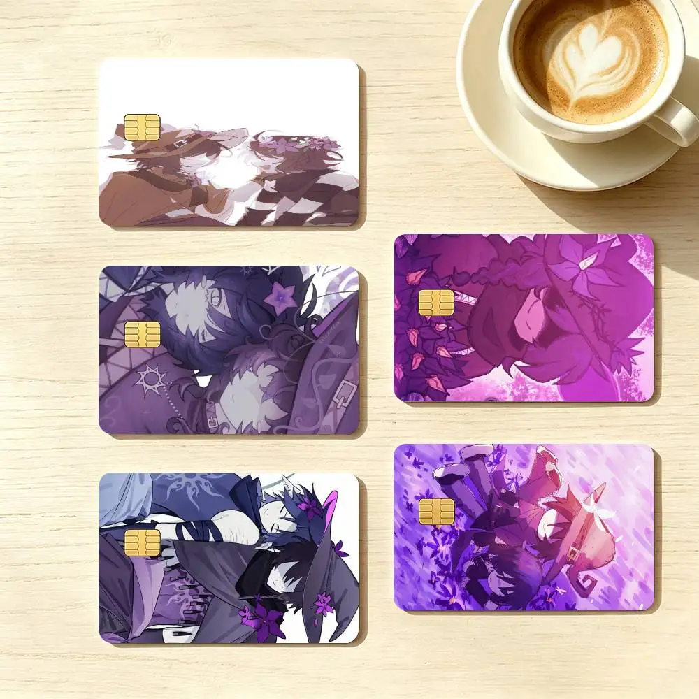 Game Forsakens A-Azuretimes  Credit Card HD Stickers Small Chip Waterproof Sticker Game Card Decal Gift