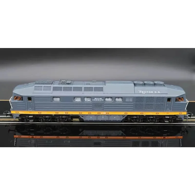 PIKO Train Model HO 1/87 52917 Gray and Black Paint BR232 Lyudmila Digital Sound Effect Rail Car Toy