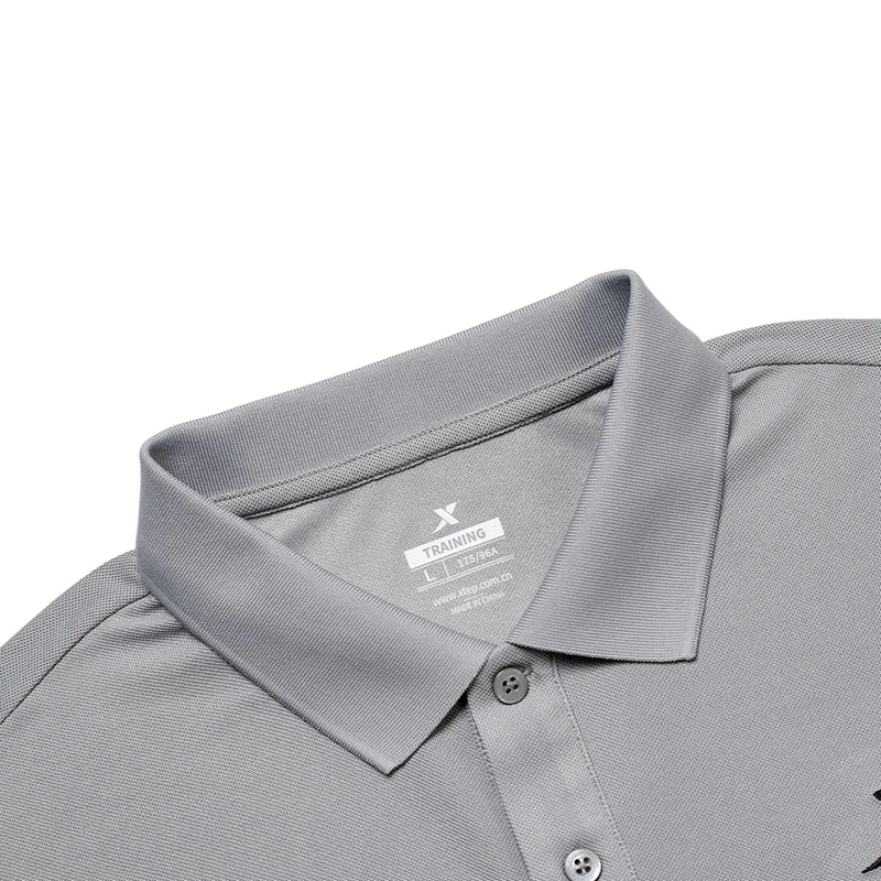 XTEP Sweatshirt Short Sleeved Men's Moisture Absorbing Quick Drying 2025 Summer New Training Clothes For Men 875229020150 image 5