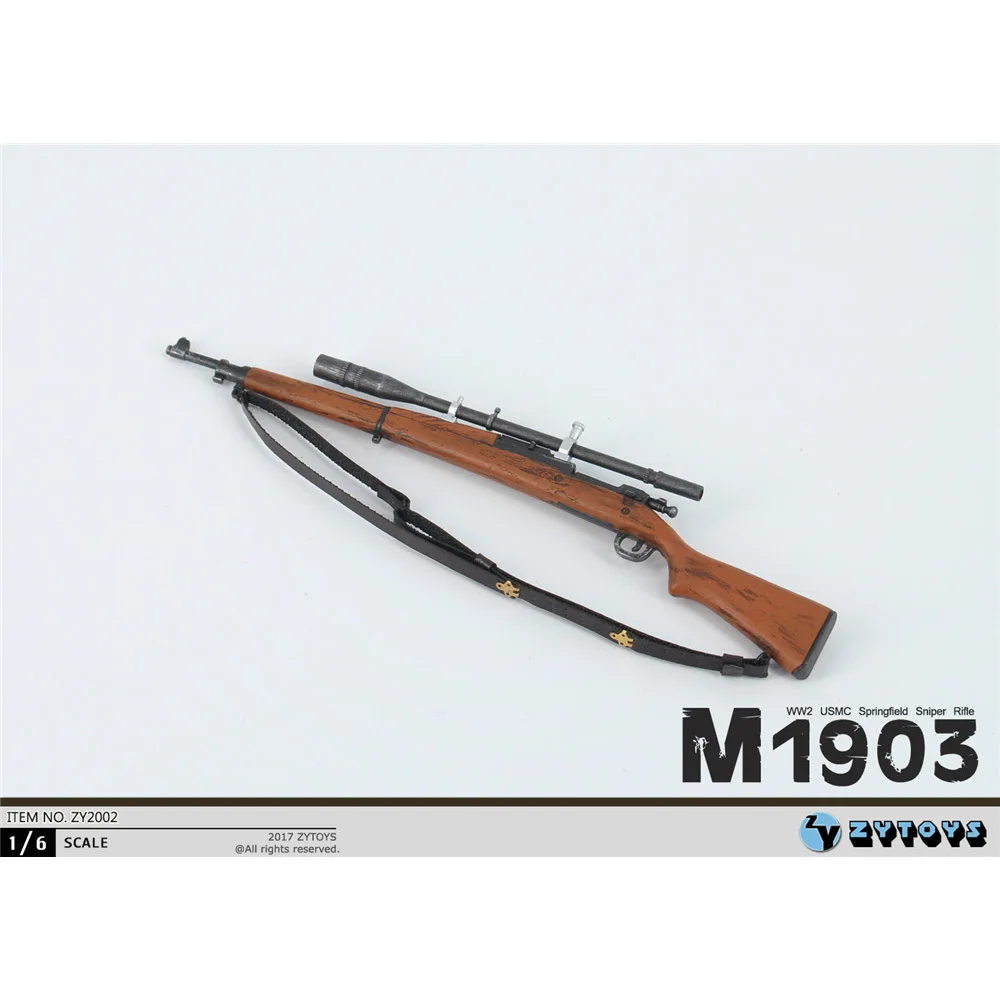 

Army Rifle 1/6 Scale M1903 Springfield USA Mini 18CM WWII Can't Be Fired ZY2002 For 12inch Doll Action Figure Weapon Collection