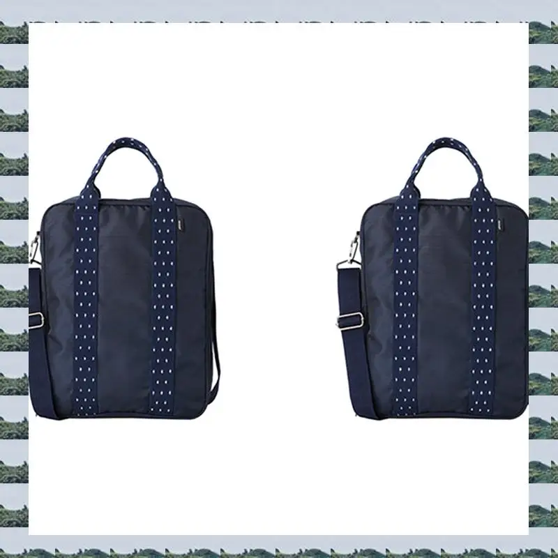 ABQR 2X Bolsa de lona Maleta y bolsa de viaje Bolsa de equipaje pequeña Bolsa de viaje de negocios Bolsa de fin de semana Bolsa de almacenamiento de viaje para principiantes Azul marino