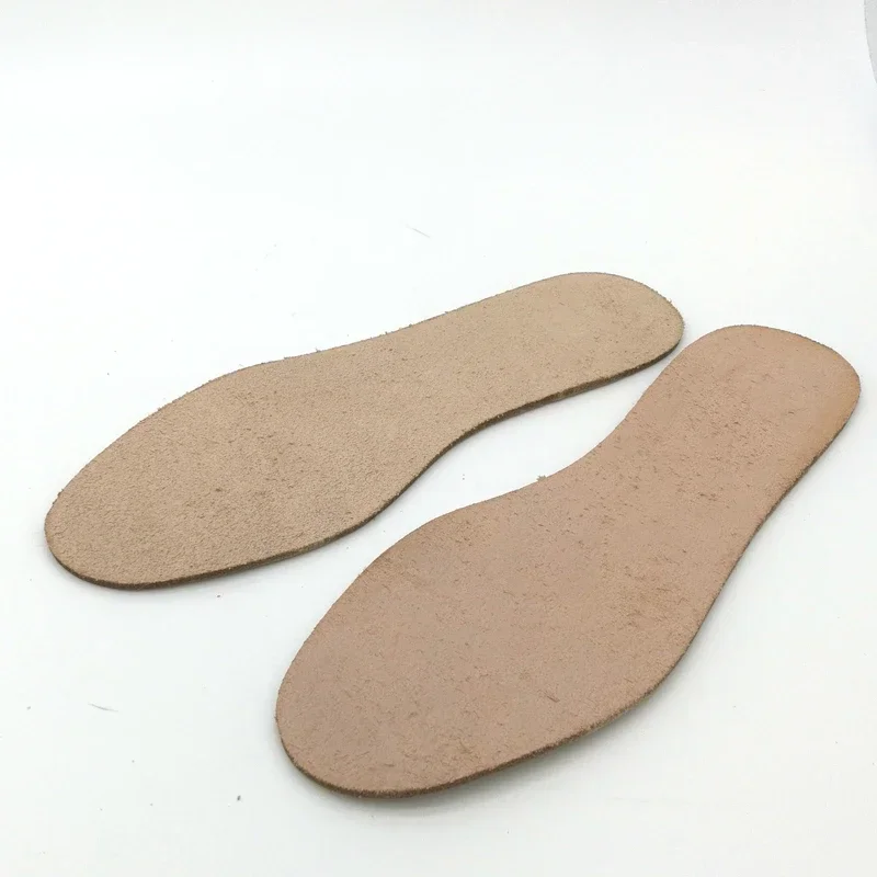 Sweat Cow Leather Insole Thickened Durable Health Pad Man Cowskin Insoles For Shoes