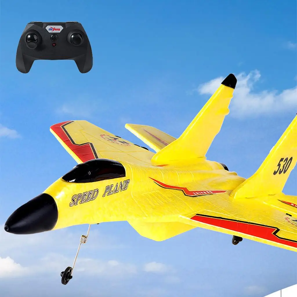 

Mig530 RC фиксированный крыло канал пенопласт портативная модель игрушки с гироскопической системой стабилизации подарки для детей и взрослых, желтый
