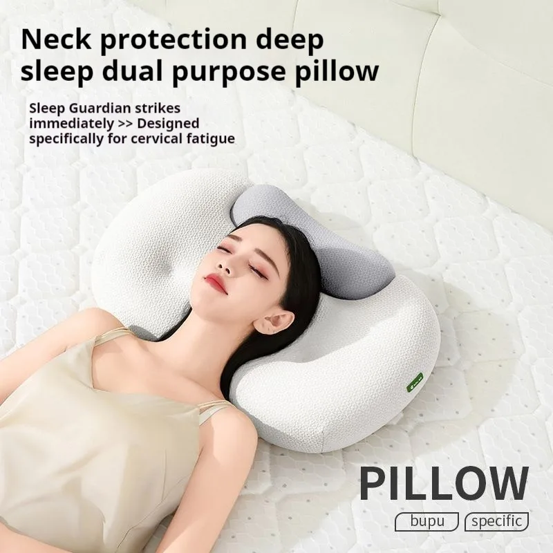 Adjustable Firmness Cervical Pillow, Ergonomic Orthopedic Neck Support Pillow For Side, Back And Stomach Sleepers