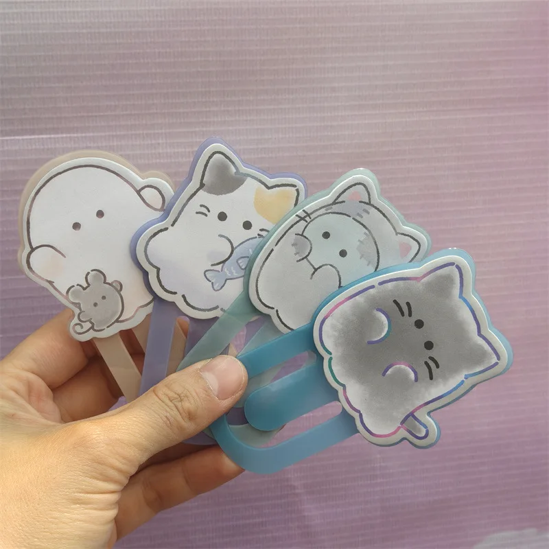 Cute Animal Bookmarks Type N-time Stickys Note and Bookmarks Set Classroom Prize School Stationery for Birthday Party Favor
