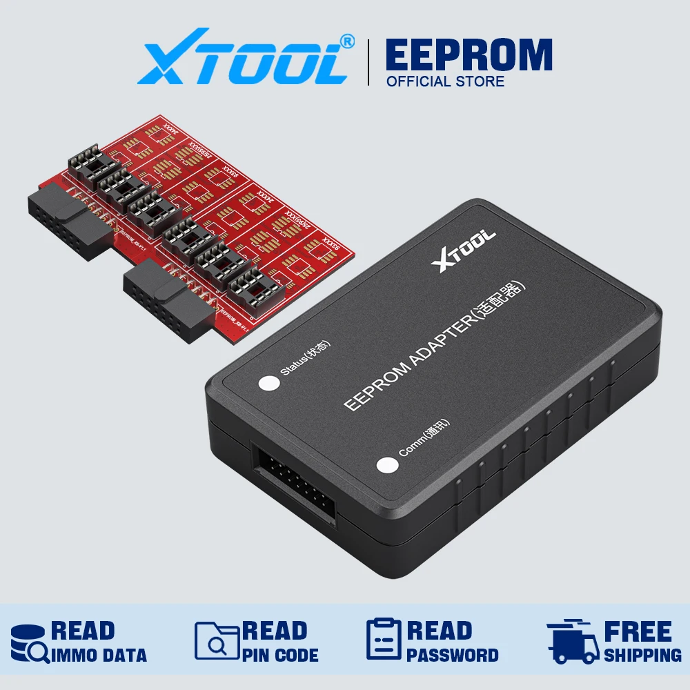 XTOOL Original EEPROM Adapter Key Programmer Read PINCODE Immobilizer Reader For X100PAD3 X100MAX IK618 D7 D8