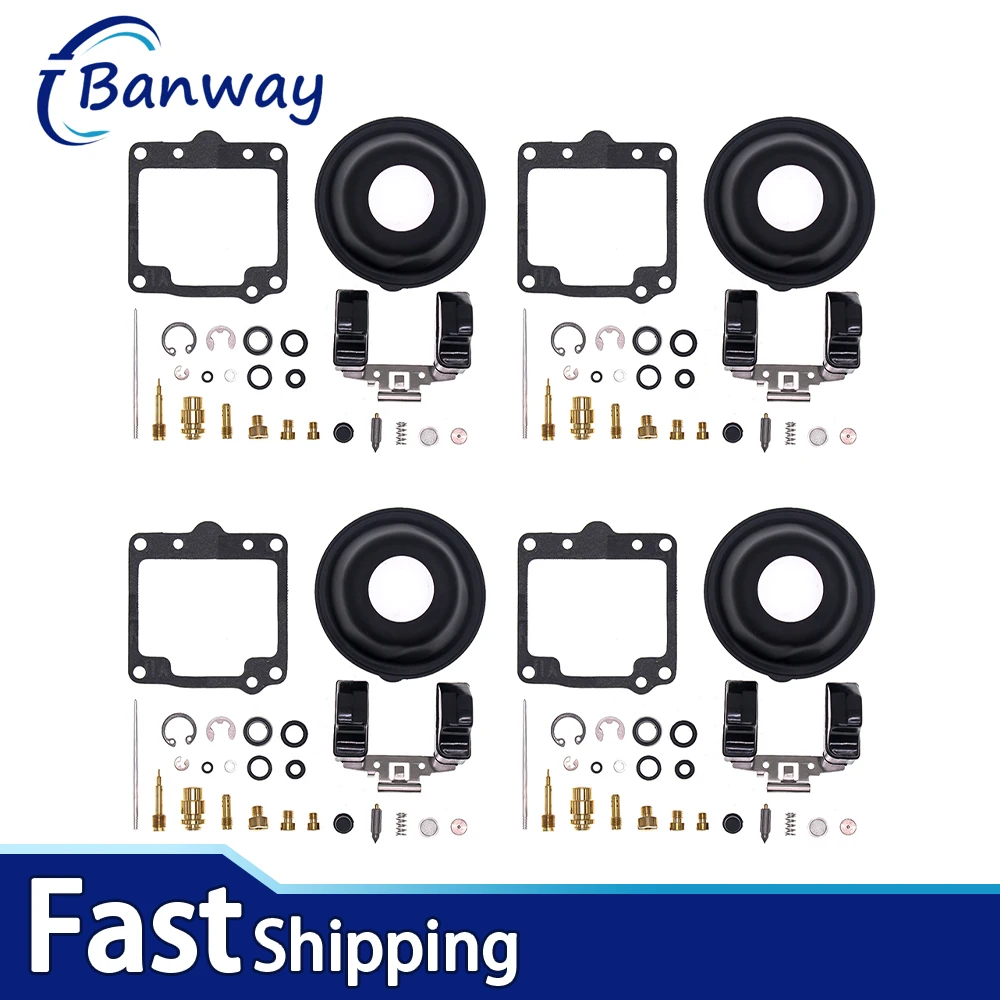 

4x Carburetor Rebuild Repair Kit For Suzuki GS850G GS850GL GS850GT GS850GX 1980-1983 Not For Mikuni Kogyo Carb Kit