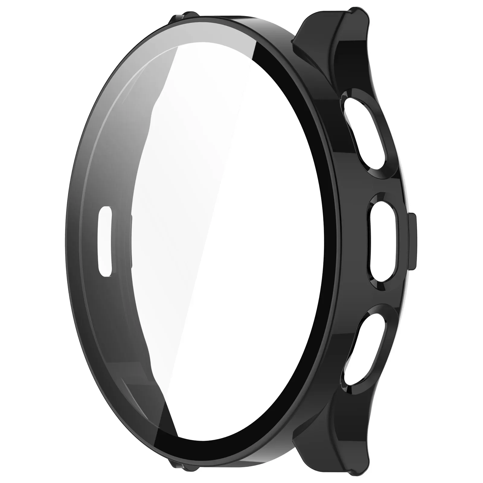 Protector de pantalla de vidrio templado, estuche rígido/funda chapada de TPU para accesorios de reloj Garmin Venu 3 3s
