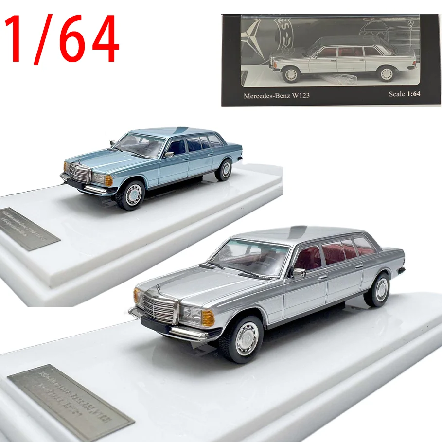 

GOC 1/64 Scale Mercedes Benz Car Model Alloy Benz V123 Limo Toy Car Model Decoration Collection Toys for Biys