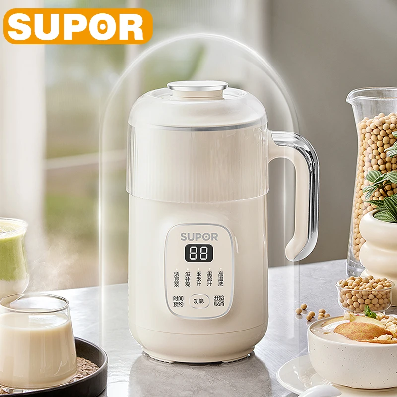 

SUPOR 800ml Soymilk Maker Electric Juicer Filter-free Soymilk Machine Blender Mixer Fresh Juice Maker Wall Breaking Machine 220V