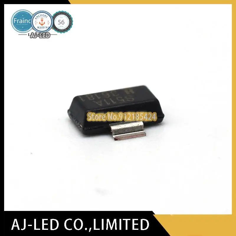 10 ピース/ロット SS511AT バイポーラ ホール素子、ブラシレス DC モーター、デジタル電流センサー用