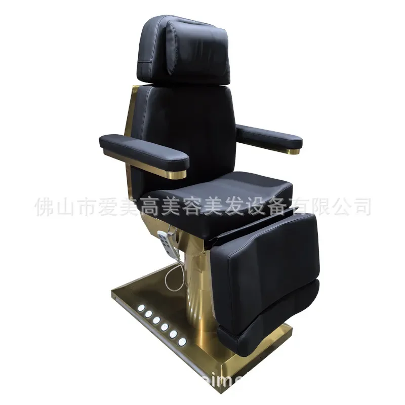 Electric Facial Treatment Bed Adjustable Beauty Salon Massage Table for Injection Spa Clinic Professional Use