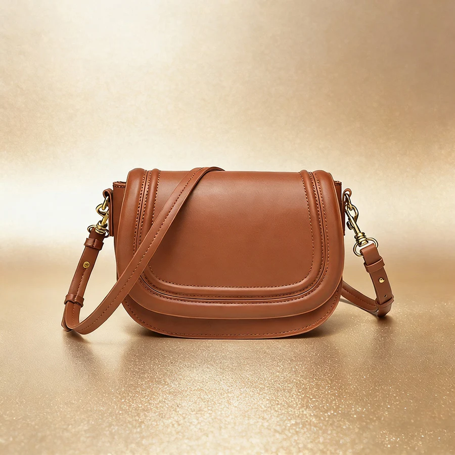 

ZR Home Women's Saddle Bag,Female Luxury Handbags Designer Underarm Bag,Women Meseenger Crossbody Shoulder Bag