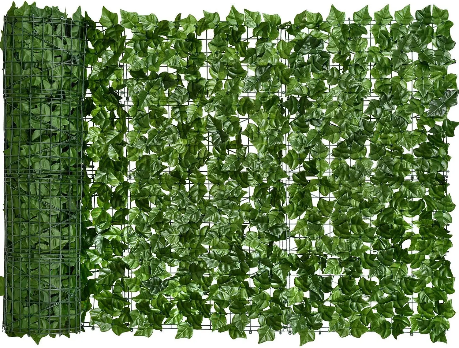 

Artificial Ivy Privacy Fence, 157.5x39in Fake Hedges for Outdoor Garden Decor and Wall Covering
