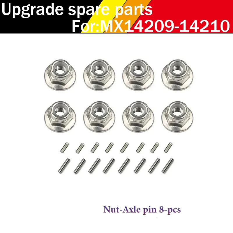 Mjx 14210 14209 Hyper Go 1/14 pièces de mise à niveau composant de direction avant en métal pour voiture Rc CNC accessoires en aluminium accessoires de voiture