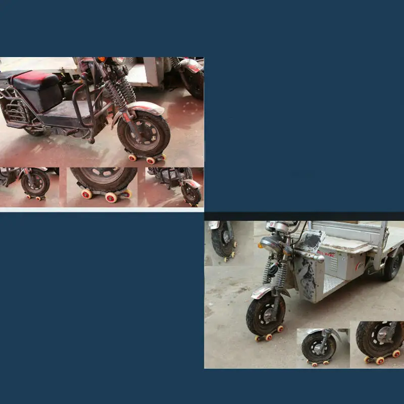 جهاز متحرك متين للدراجات النارية، متعدد الأغراض، معزز لإطارات السيارة، أداة مقطورة الطوارئ #6