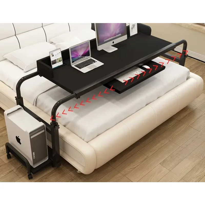 Cross-bed Table Movable Desk Computer Desk Home Bed Table Lazy Lifting Bedroom