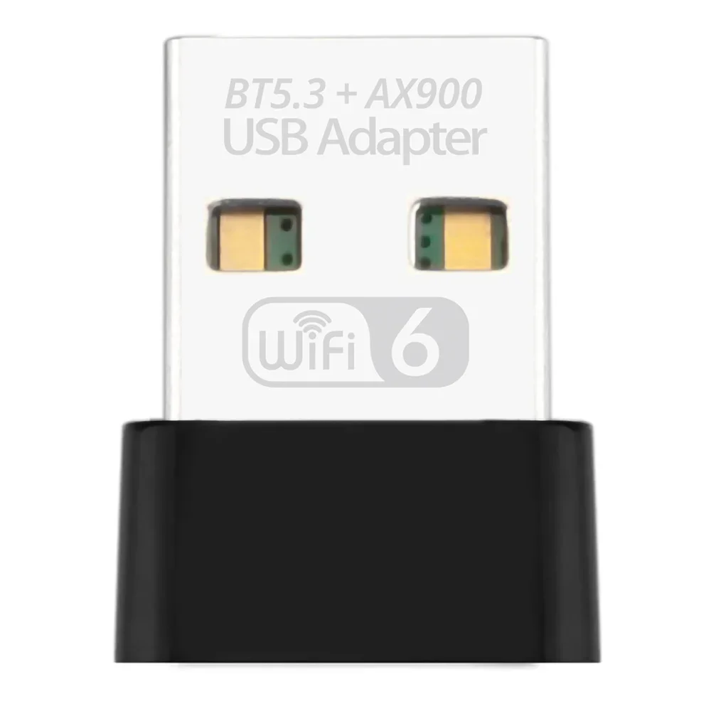 AX900 USB WiFi 6 Bluetooth 5.3 Adaptador 2 em 1 Dongle Dual Band 2.4G e 5GHz USB WiFi Rede Receptor Sem Fio DRIVER GRATUITO