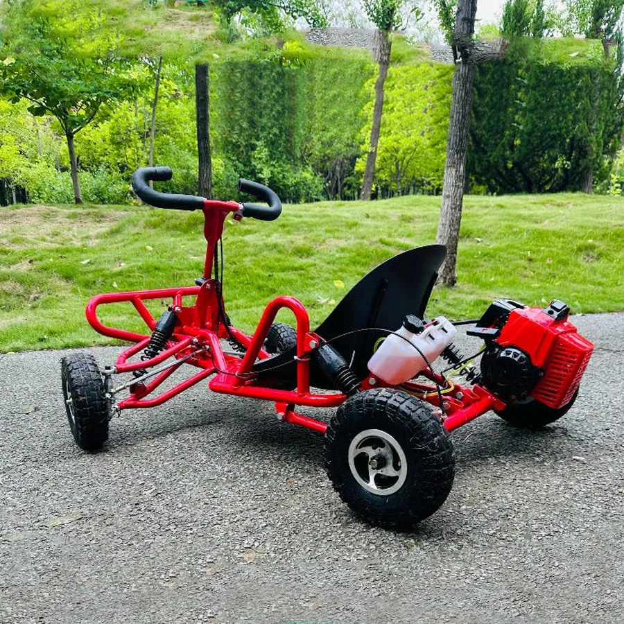 2024 New Design 4 Stroke Go Karts for Adults Utvs Motor Shaft Drive Fuel Powered Go Kart
