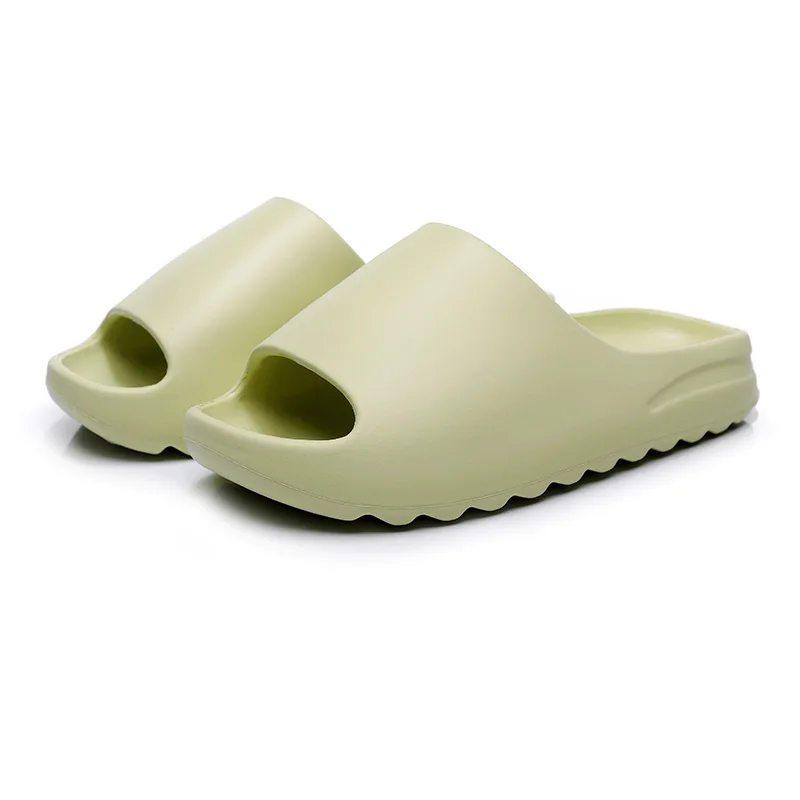 Sandales de luxe unisexes, chaussures de plage décontractées, pantoufles d'été pour femmes, pantoufles à semelle optique pour hommes, pantoufles souples, 2024