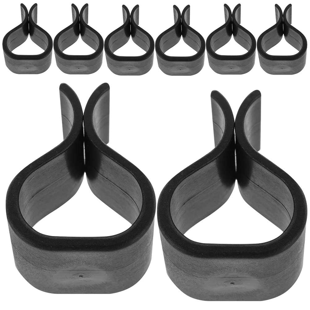 

12 Pcs Rattan Clips Sectional Sofa Wicker Patio Clamps Connectors Outdoor Furniture Accessories Easy Install Remove