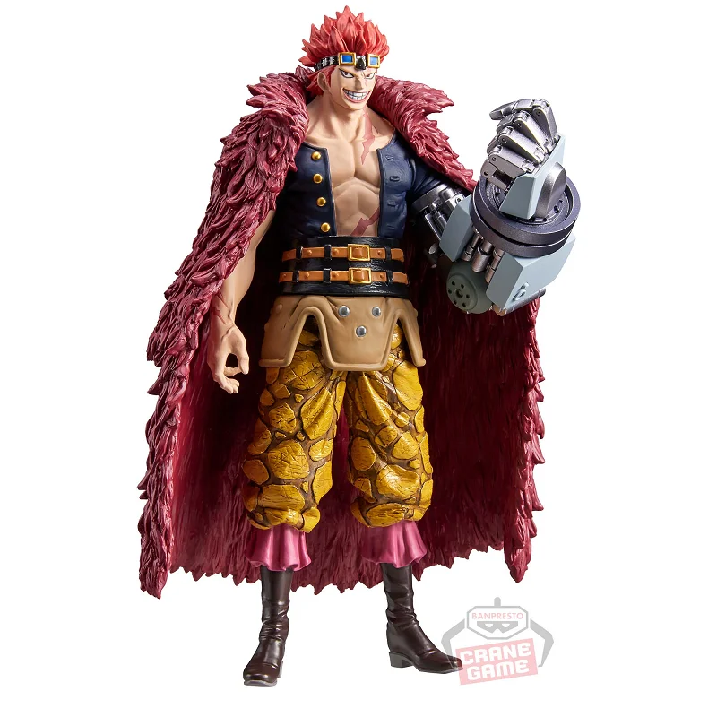 Bandai Original Banpresto Anime One Piece DXF The Grandline Series Extra Eustass Kid PVC Action Figure Collectible Model Toys